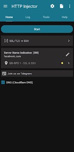 HTTP Injector (SSH/UDP/DNS)VPN Screenshot