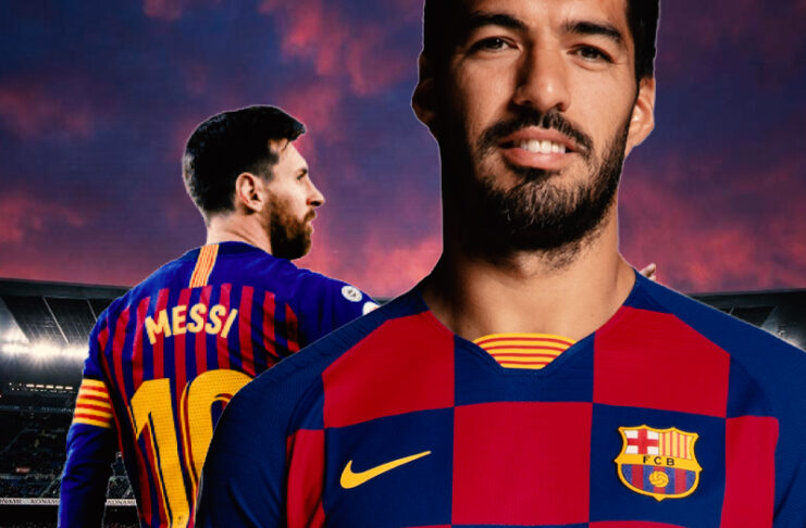 Leonel Messi y Luis Suarez
