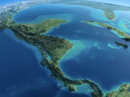 Las gemas ocultas de Centroamérica mapa centroamerica relieve