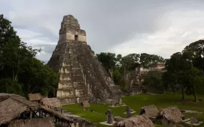 Ciudad de la cultura maya Guatemala